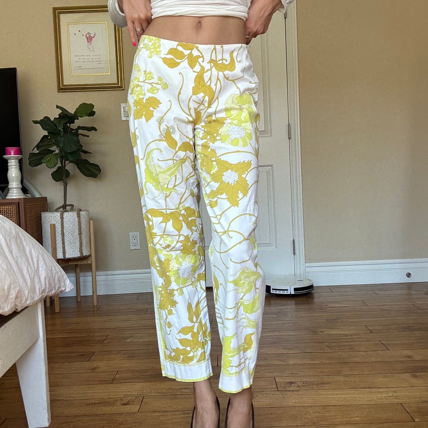 Emilio Pucci Yellow Trousers