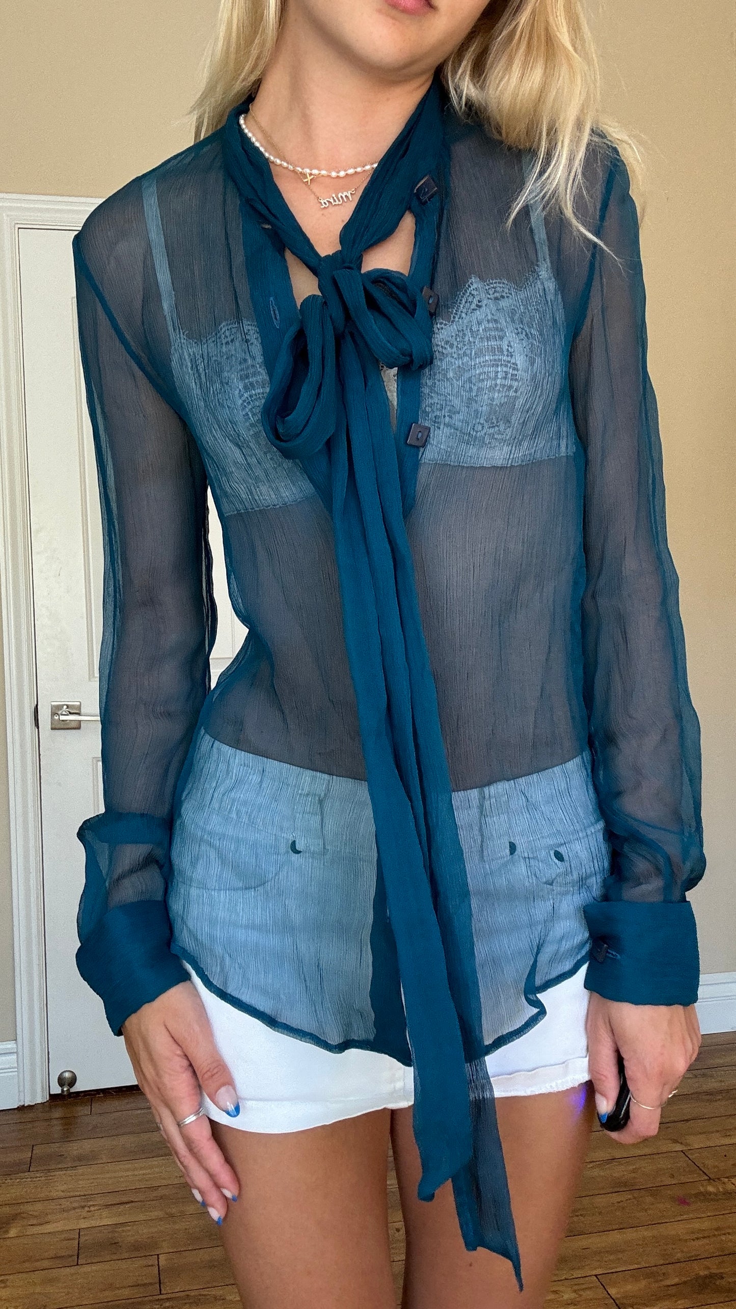 Jean Paul Gaultier Silk Top