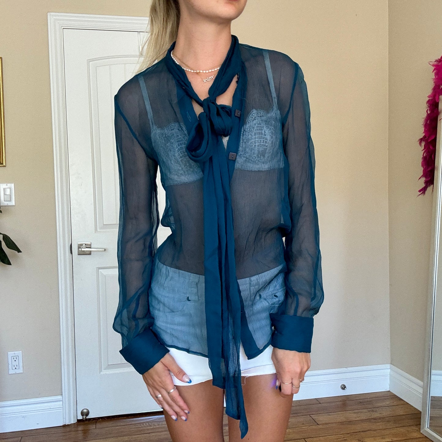 Jean Paul Gaultier Silk Top