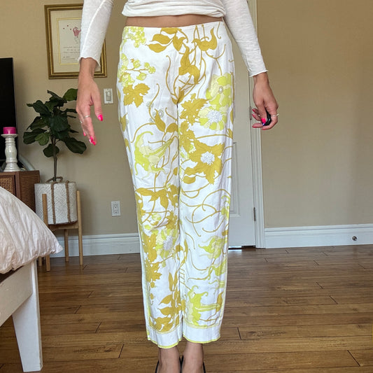 Emilio Pucci Yellow Trousers