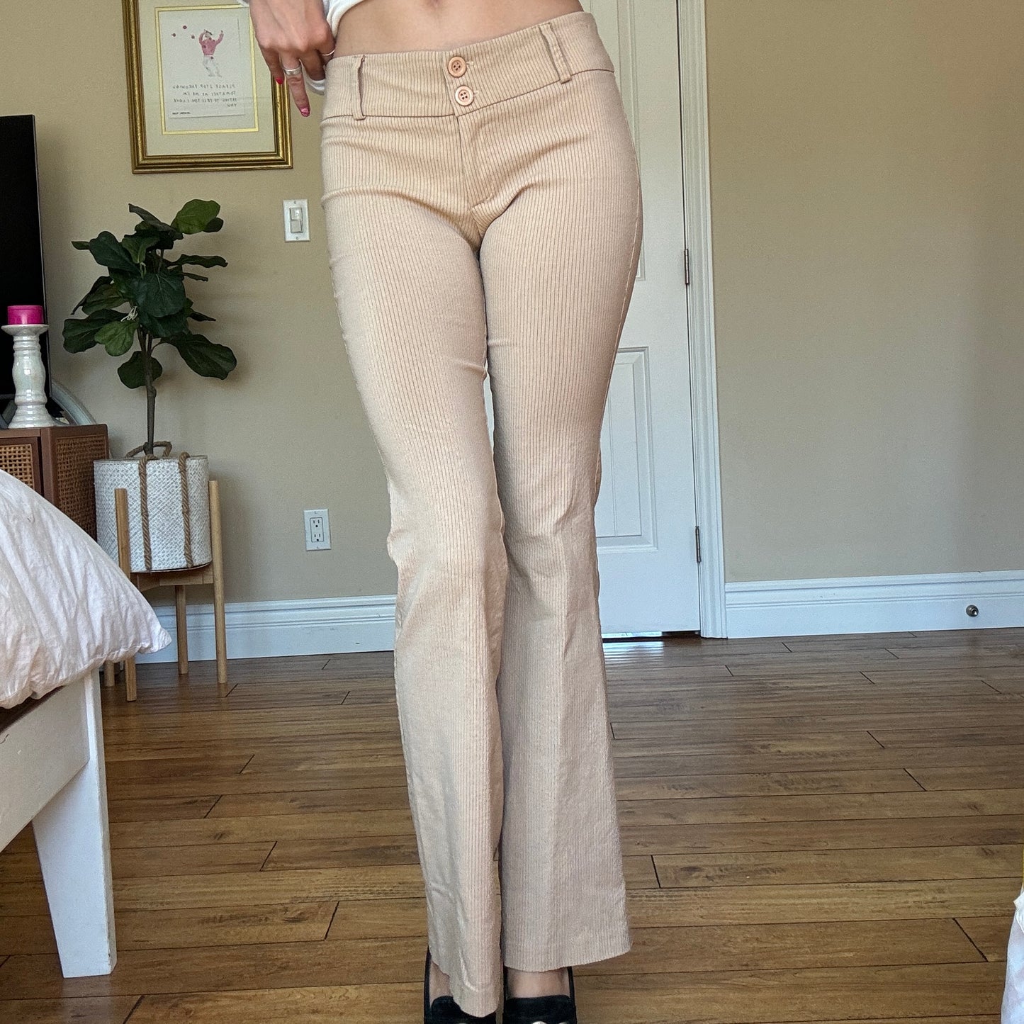 Pinstripe Trousers