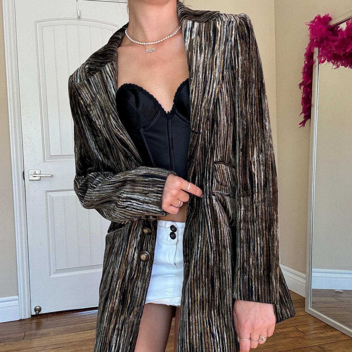 Corduroy Blazer