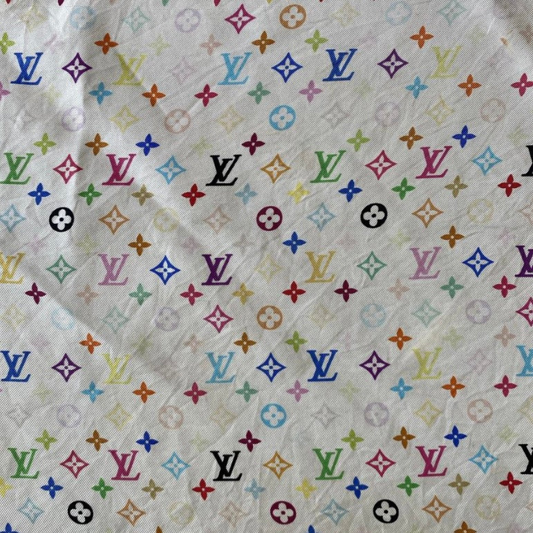 Multicolor Louis Vuitton Murakami Scarf