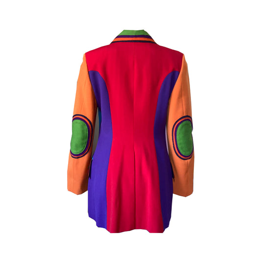 Moschino Felt Layered Blazer