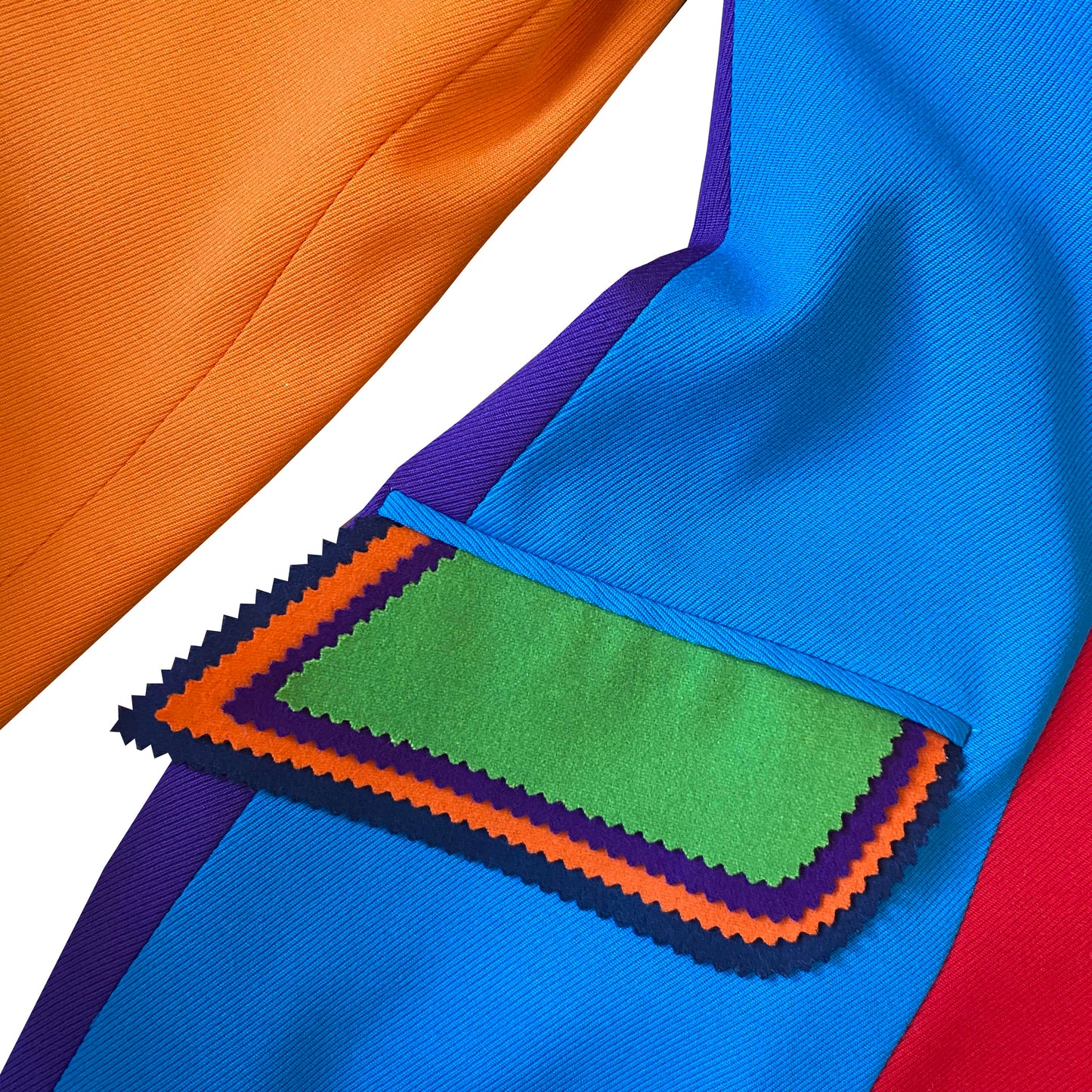 Moschino Felt Layered Blazer