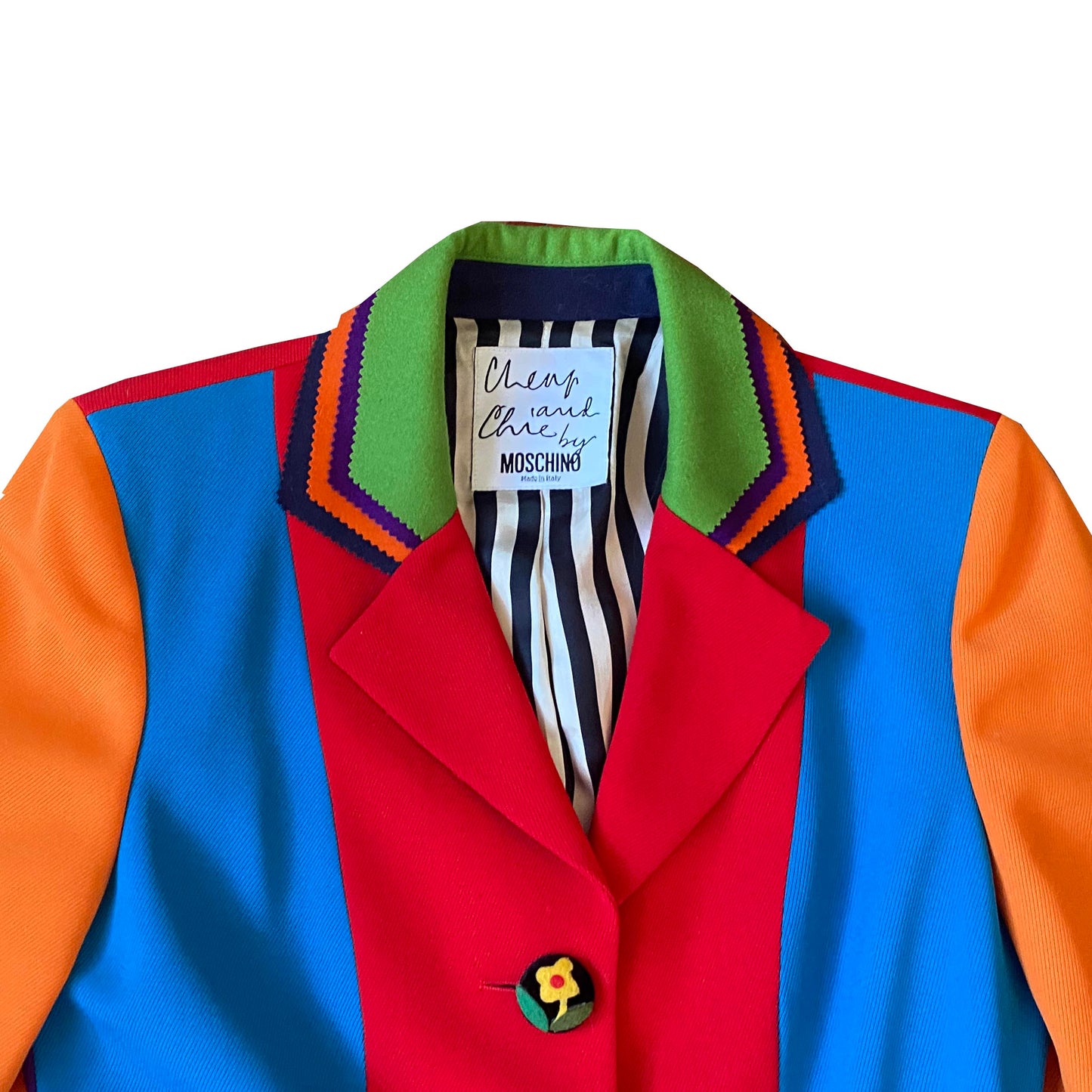 Moschino Felt Layered Blazer