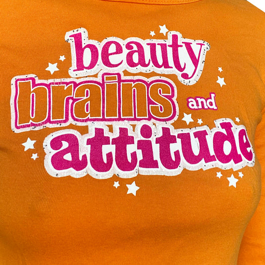 Beauty Brains and Attitude Graphic Tee
