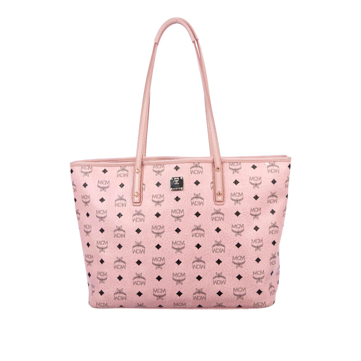 MCM Visetos Pink Tote
