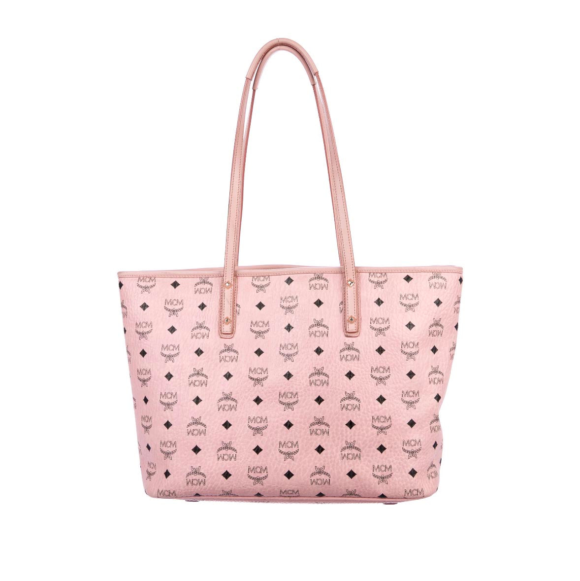MCM Visetos Pink Tote