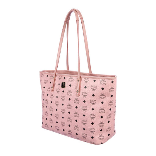 MCM Visetos Pink Tote