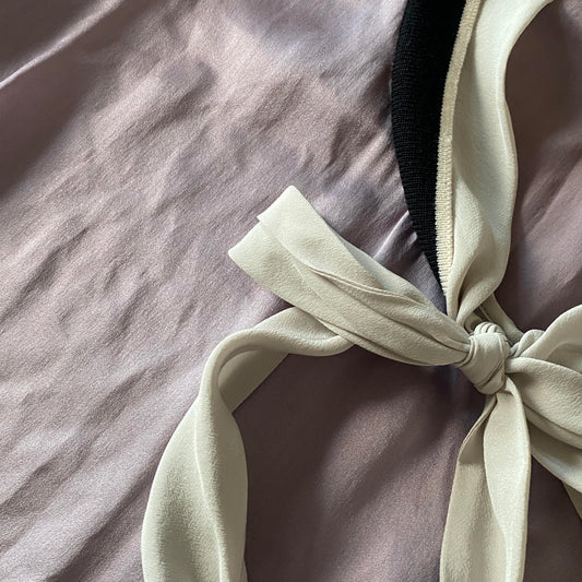 Valentino Pussy Bow Silk Blouse