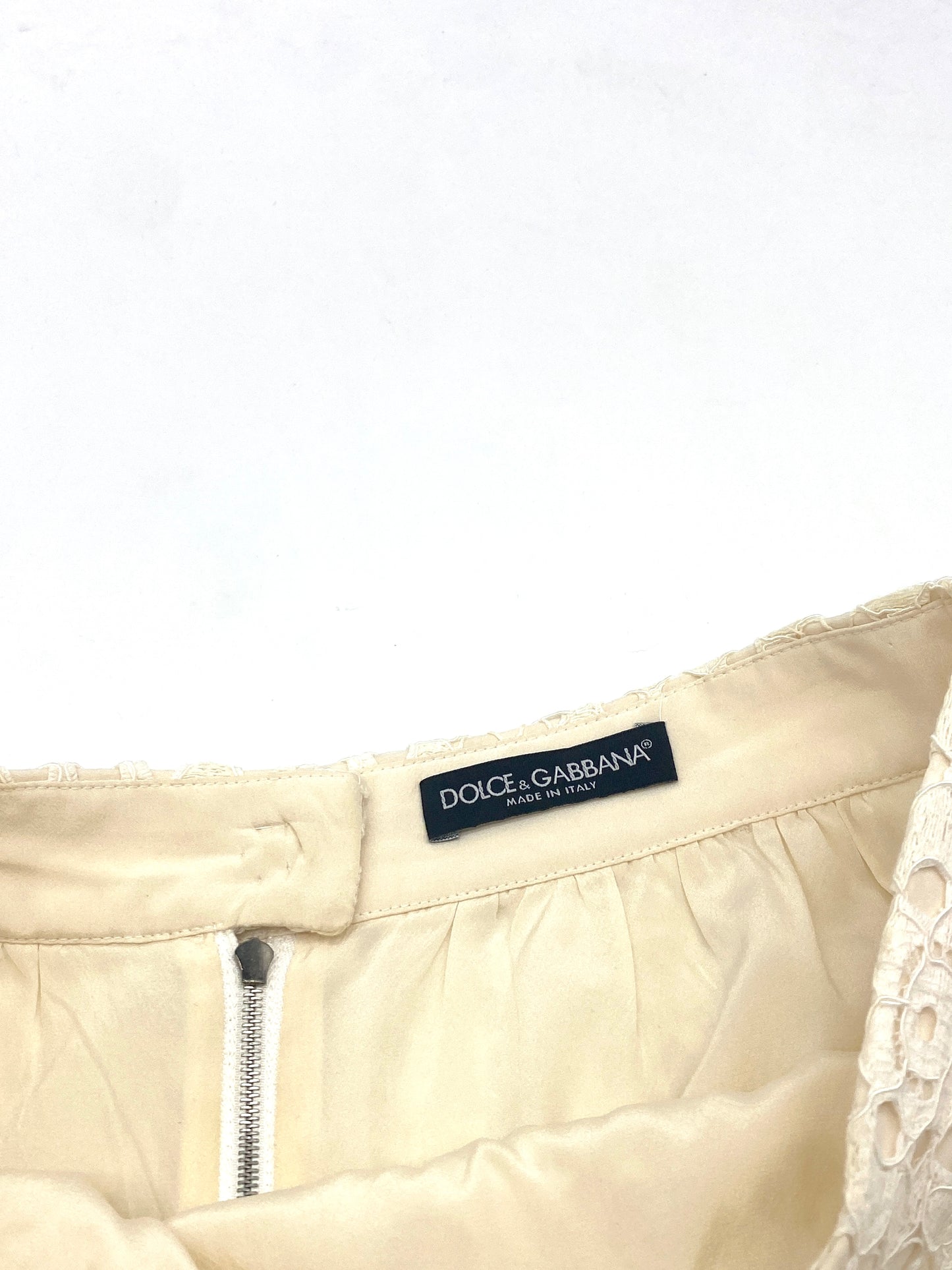 Dolce and Gabbana Lace Skirt