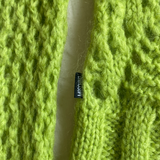Moschino Lime Turtleneck Size 8