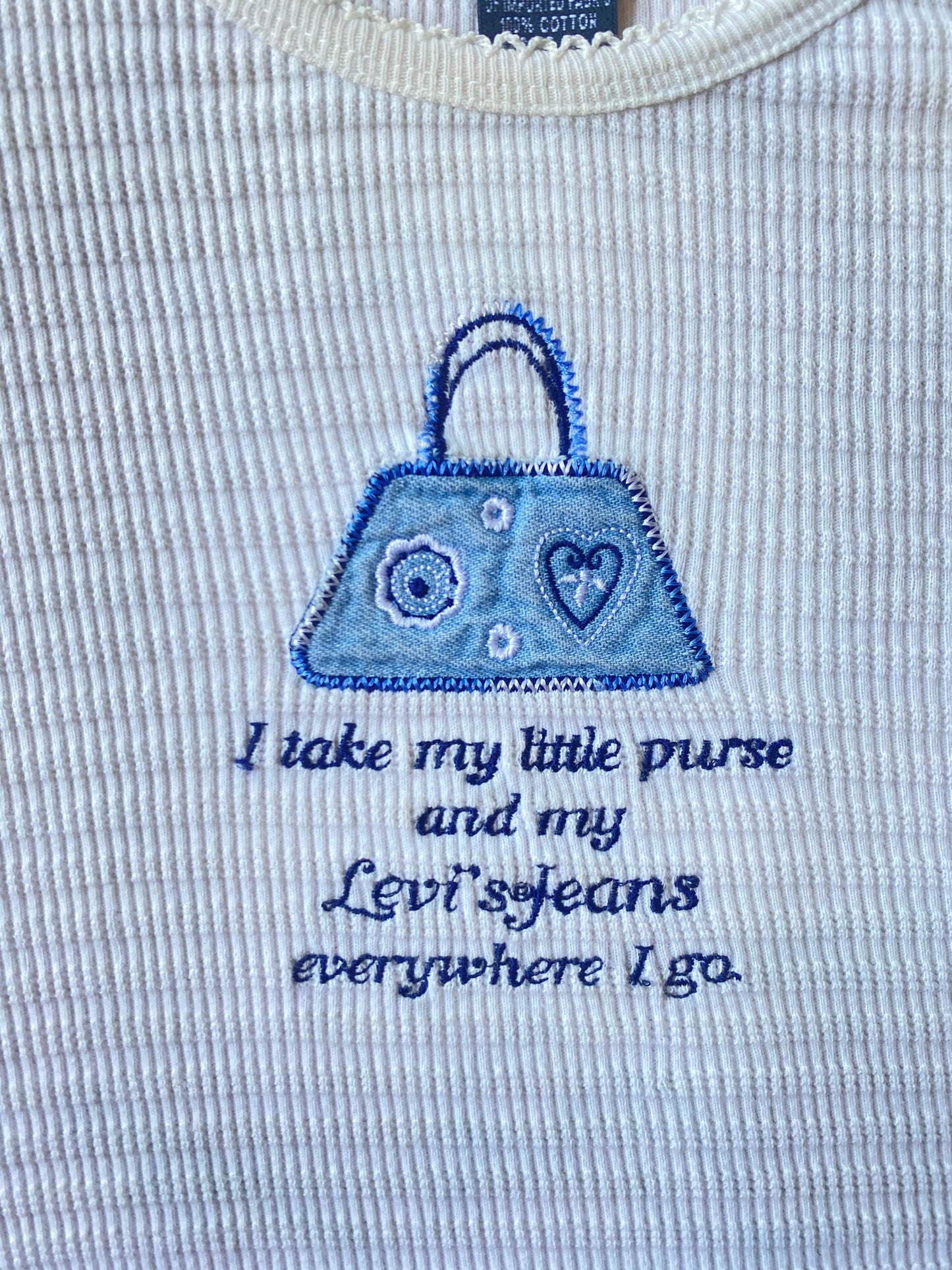 Little Purse and Levi Jeans Baby T