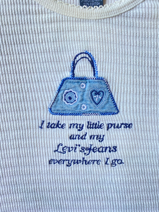 Little Purse and Levi Jeans Baby T