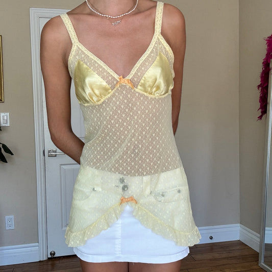 Victoria’s Secret Yellow Babydoll