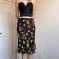 Moschino Floral Chiffon Skirt