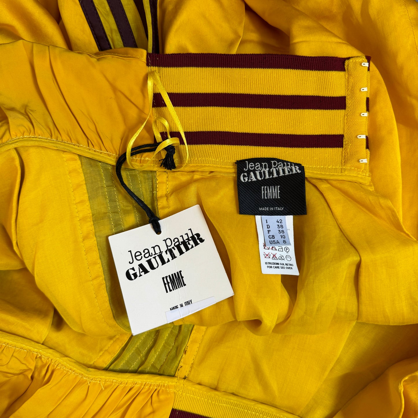 Jean Paul Gaultier Mustard Dress