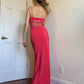 Gilar Pink Beaded Gown Size 2