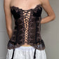 Adjustable Lace Up Corset