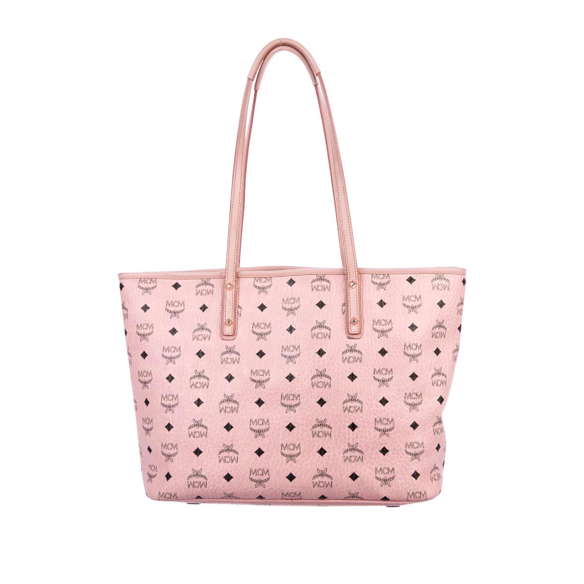 MCM Pink Visetos Leather Tote Bag Pony-style calfskin ref.597423 - Joli  Closet