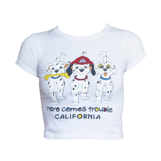 Here Comes Trouble Baby T-shirt